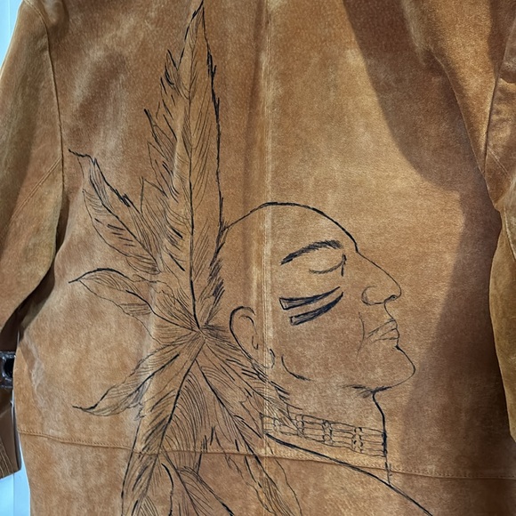 OOAK Suede jacket L - Picture 1 of 10